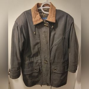 Vintage Izzi genuine leather jacket size med